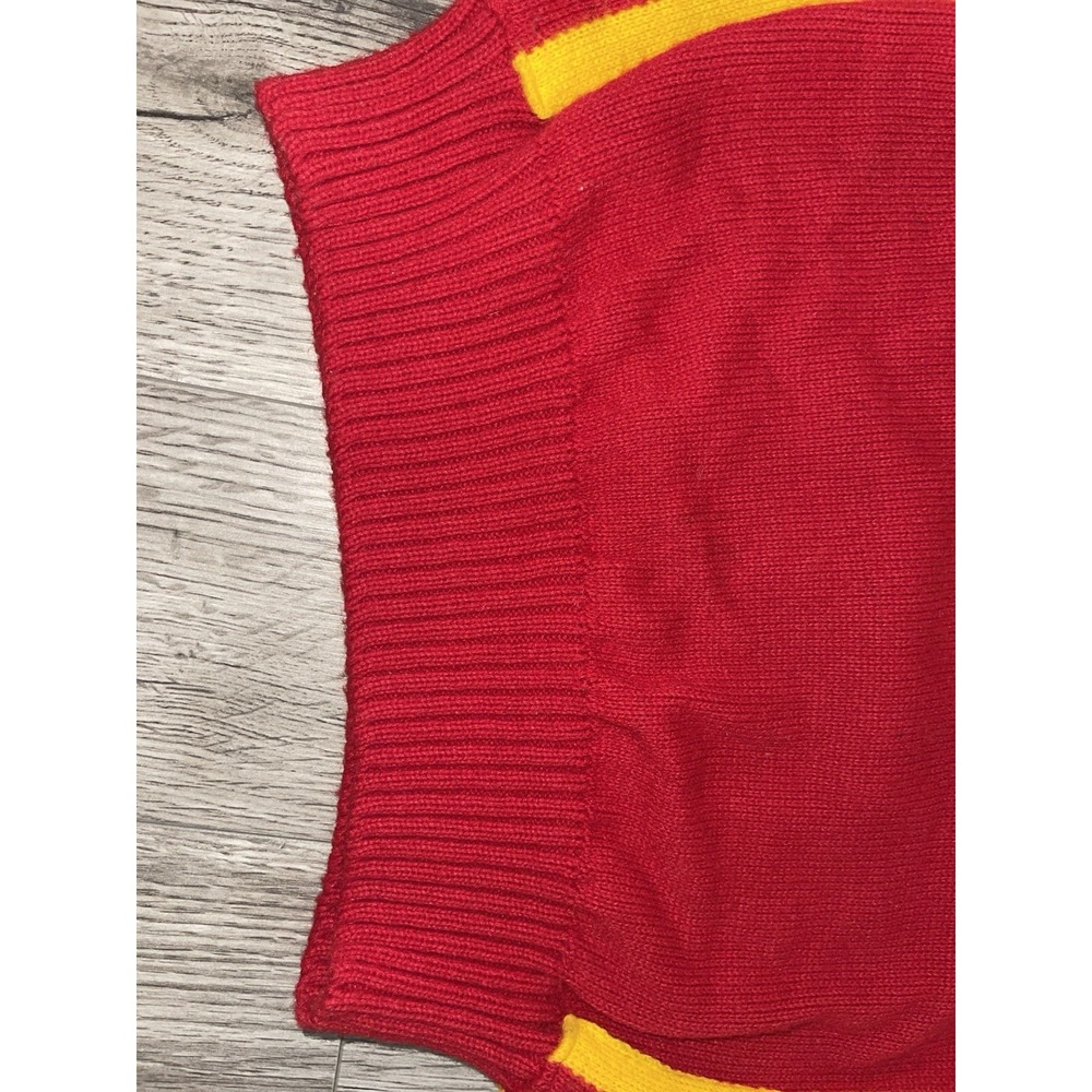 Vintage 70's Lot Cheerleading Uniform Sweater Pleated Skirt Blue Yellow Varsity‎ - Picture 3 of 16